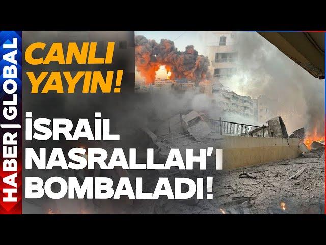 CANLI | İsrail Hizbullah Karargahına Füzelerle Vurdu Nasrallah Hedef Alındı! NEDEN?