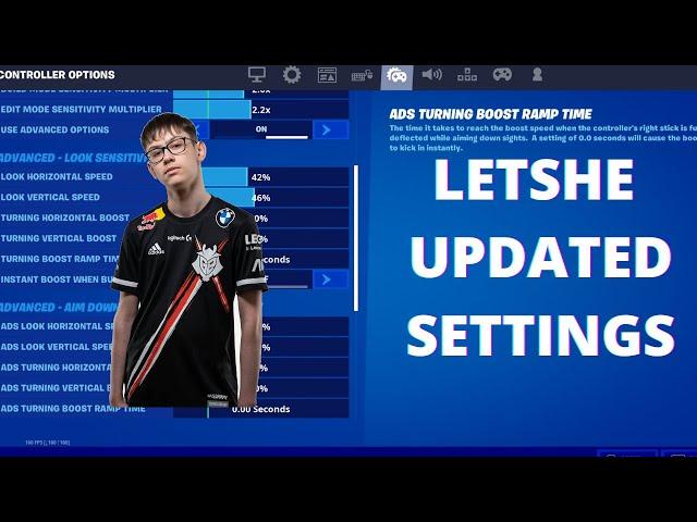 Letshe Settings Season 6 Fortnite - Full Settings
