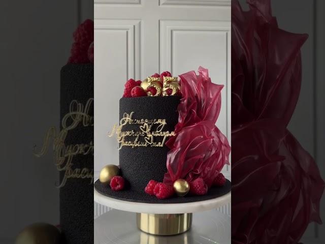 Cake truffle pineapple chocolate cake #viral #weddingcakecake #cake #baba