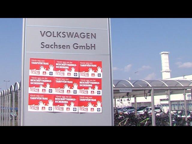 Beschäftigte von VW Zwickau setzen sich gegen angekündigte Maßnahmen zur Wehr