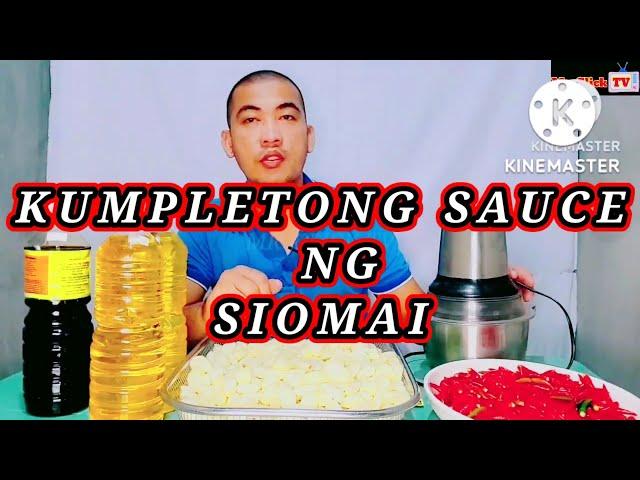 PAANO GUMAWA NG MASARAP NA SIOMAI SAUCE | MR. CLICK TV