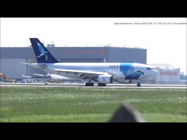 SATA A310-304 arriving at YUL on 24R