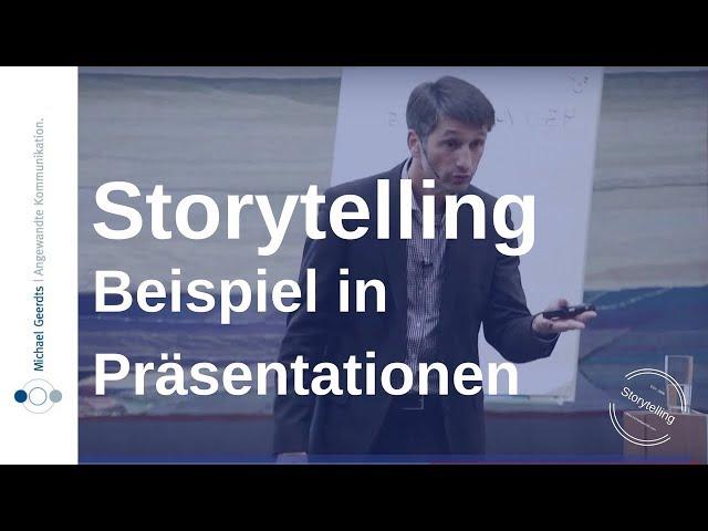 Storytelling: Beispiel in Präsentationen - Michael Geerdts