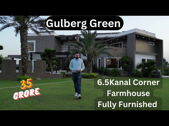 Gulberg Green Farmhouse For Sale Block C Corner 6.5Kanal Fully Furnished Welldone Builder Islamabad