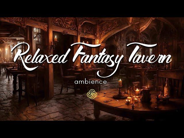 Relaxed Fantasy Tavern | Music & Ambience | Cozy Medieval Inn | 4K