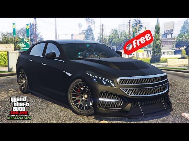 V-STR is FREE in GTA 5 Online | Aggressive Customization & Review | Mafia Style Car | Cadillac CTS-V