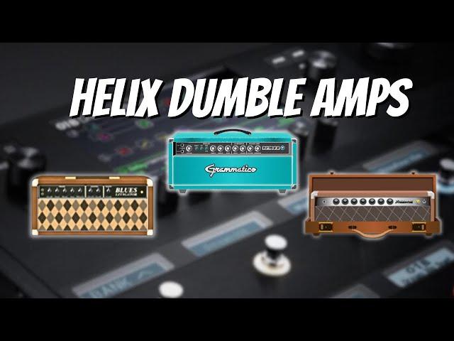 The Line 6 Helix Dumble Amps | New Aristocrat Firmware 3.7 Amp!