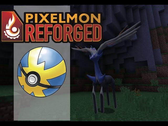 Pixelmon Part 1 - Catching Legendary Pokemon Xerneas