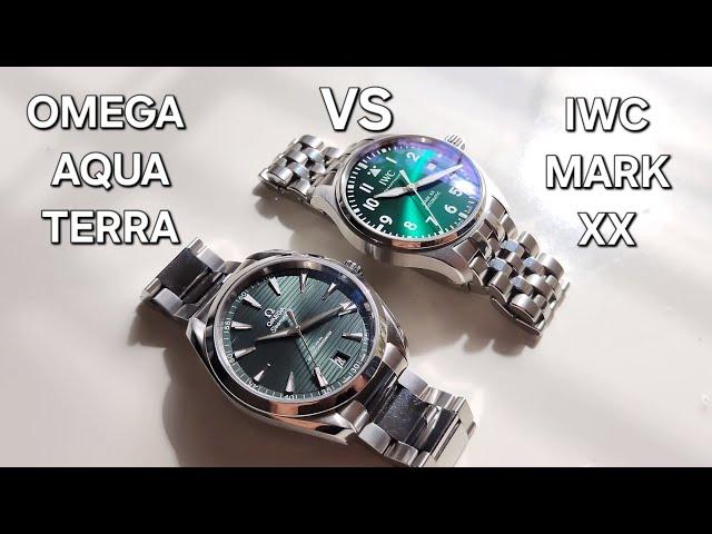 Omega Aqua Terra VS IWC Mark XX - COMPARISON