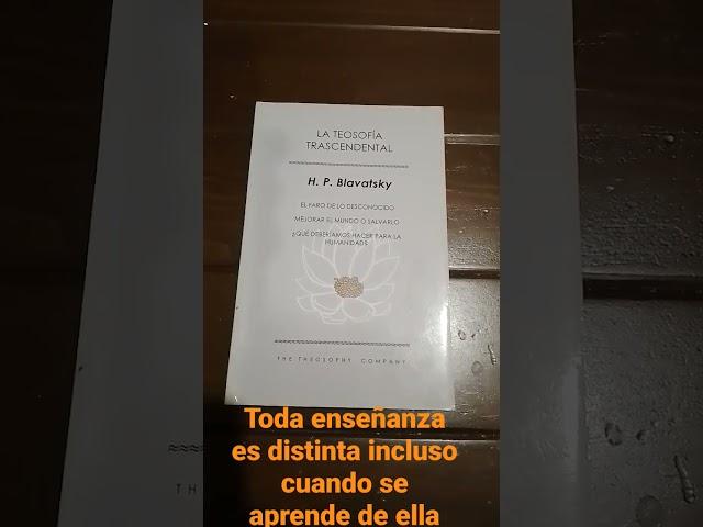 libro: teosofia trascendental