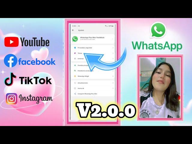 Nuevo WhatsApp Plus Mini v2.0.0 YesiiMods con activador