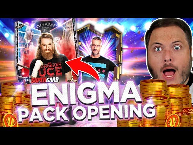 CRAZY 35k Credits ENIGMA Pack Opening! Can I Get SAMI ZAYN?! | WWE SuperCard