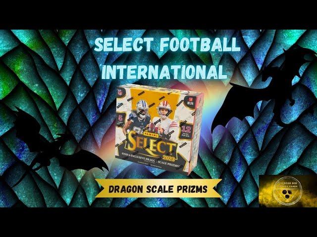  Product Review!  2023 Select International Football Hobby Box! Exclusive Dragon Scale Prizes!