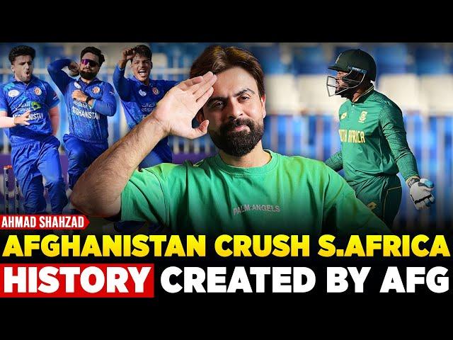 Historic! Brave Afghanistan Crush South Africa!