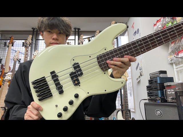 Anaconda Basses / Ultra PJ5 Essence Parchment White【Test Play】