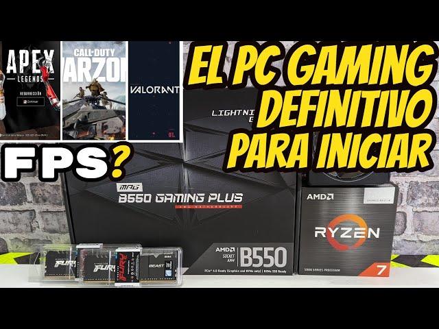 Mejor Combo(Kit) para Iniciar en el Gaming // Ryzen 7 5700G+MSI B550 Gaming Plus+Fury 32GB