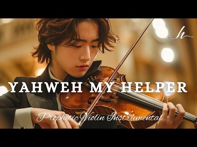 Prophetic Warfare Violin Instrumental/YAHWEH MY HELPER/Background Prayer Music