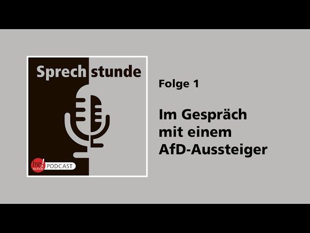 Im Gespräch mit AfD-Aussteiger Simon Bucher – Freistunde Podcast: Sprechstunde – Folge 1