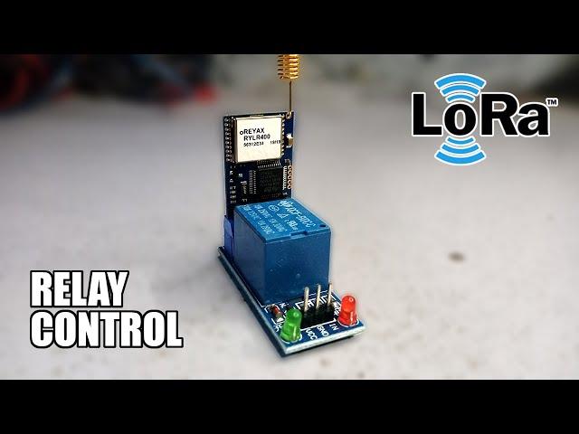 LoRa Relay Control With Arduino Upto 15KM