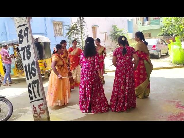 Womens TRADITIONAL DANCE Near సవారమ్మ Temple IN my YouTube channel