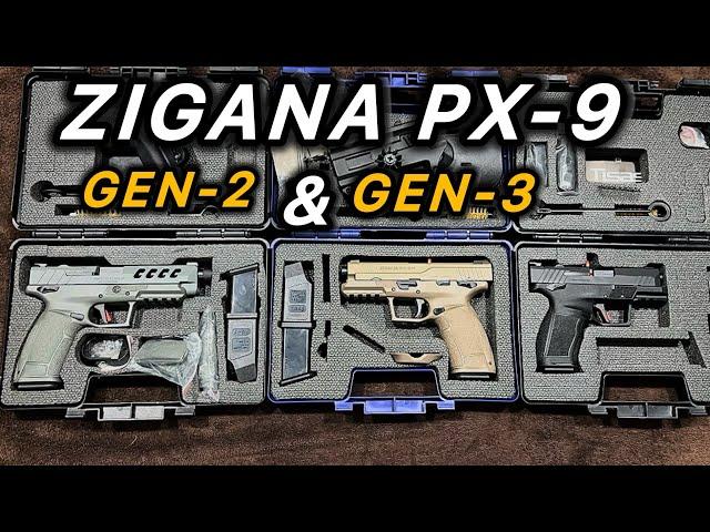 ZIGANA PX9 GEN2  vs  Gen3 - Junaid Haider | Haider Arms |