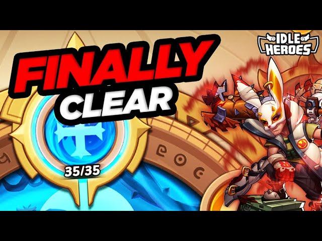 Idle Heroes - HHA Solo Fortress Seal Land 35