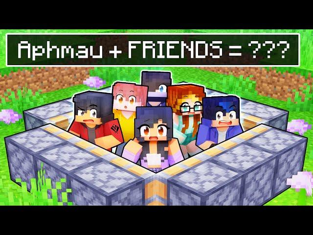 Aphmau + ALL FRIENDS = ??? In Minecraft!