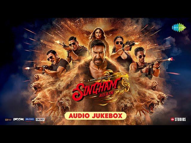 Singham Again Full Album |Ajay,Akshay,Ranveer,Kareena,Deepika,Tiger,Arjun,Jackie,Rohit Shetty