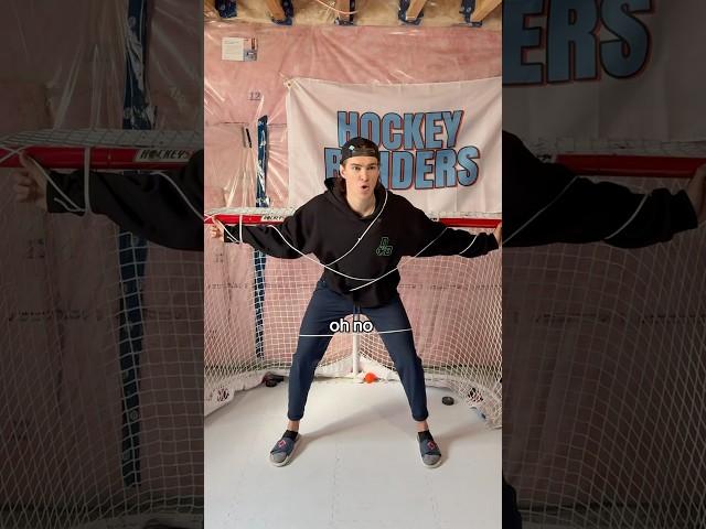 Goldberg the Goalie!  #hockey #hockeyplayer