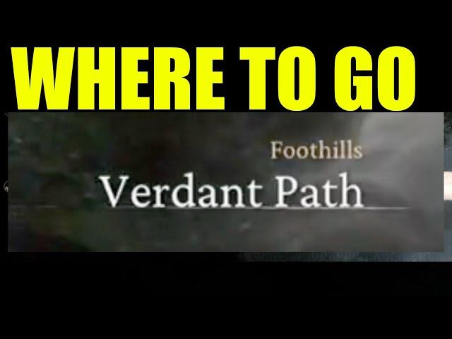 How to complete "verdant path" black myth wukong walkthrough (Where to go)