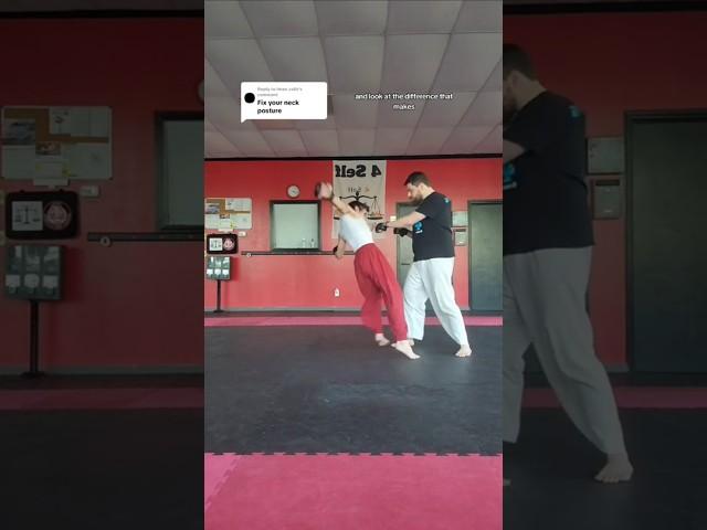 Why do I have no neck? #kickboxing #muaythai #mma #karate #senseigeoff #combatsports #martialarts