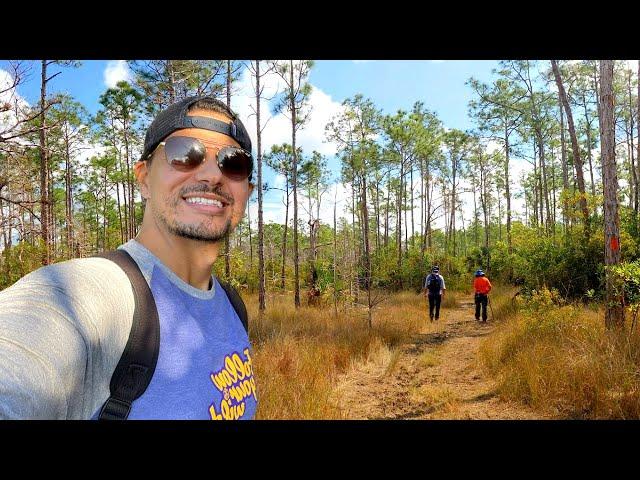 Hiking Big Cypress National Preserve Southern Terminus of the Florida National Scenic Trail