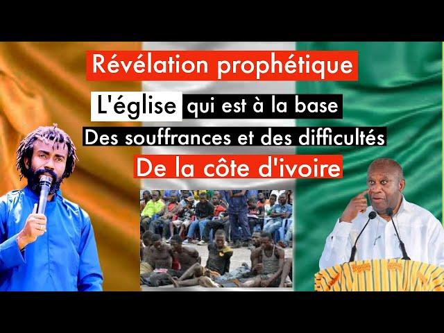 Révélation prophétique sur la Côte d'Ivoire prophète ELIE PADAH