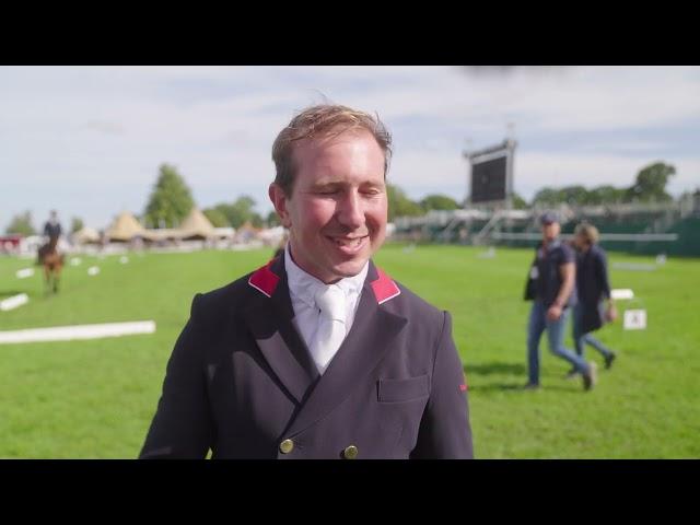 David Doel relishing 'beautiful' Burghley test