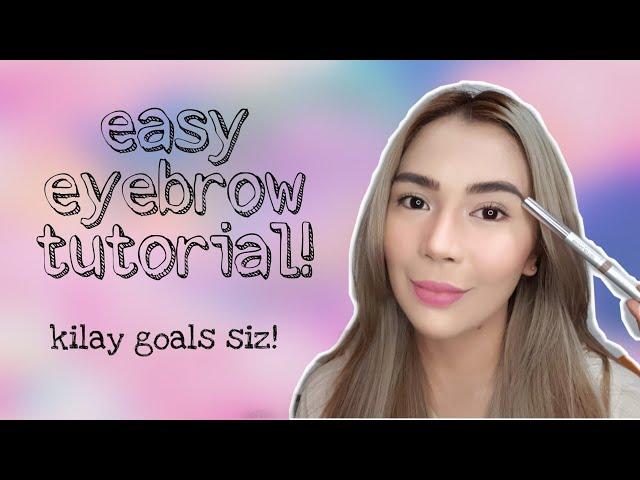 EYEBROW TUTORIAL FOR BEGINNERS FT. LOREAL BROW ARTIST