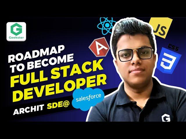 Free Tech Masterclass - Roadmap To Become A Full Stack Developer | Become a Web Developer in 2023