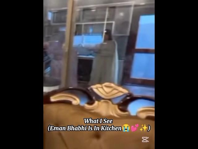 Eman Bhabhi Is In Kitchen#rajab #emraj #ghazal #hairab #mashallah #youtube #trending #trendyshots