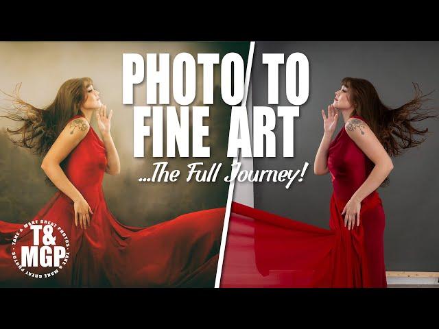 Studio Portrait to Fine Art In Photoshop | Take and Make Great Photography with Gavin Hoey