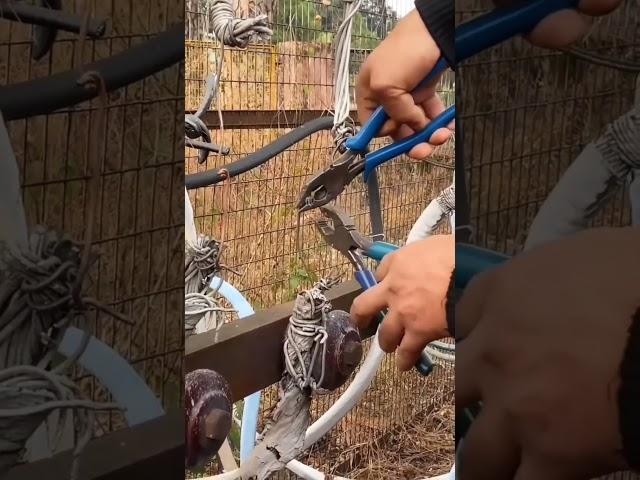 CRAZY WIRING! #oddlysatisfying #electrician