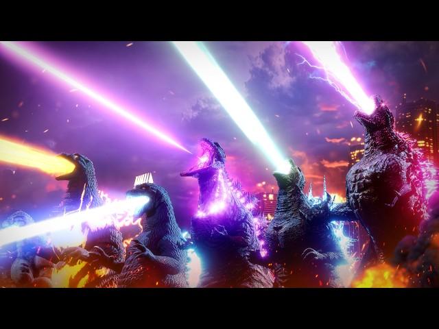 EVOLUTION of GODZILLA'S ATOMIC BREATH: Comparison (1954-2024)