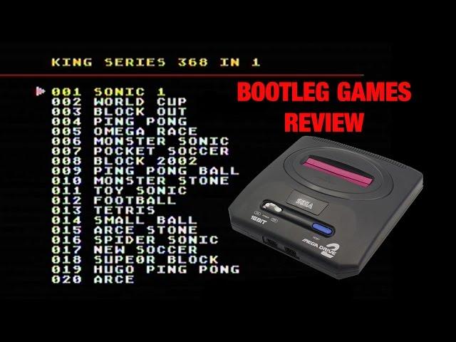 Bootleg Sega Mega Drive built-in games review