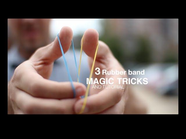 3 Rubber Band Tricks