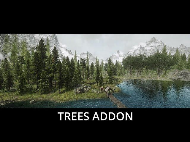 Landscape Facelift Masterpiece - Skyrim Mods - Trees Addon