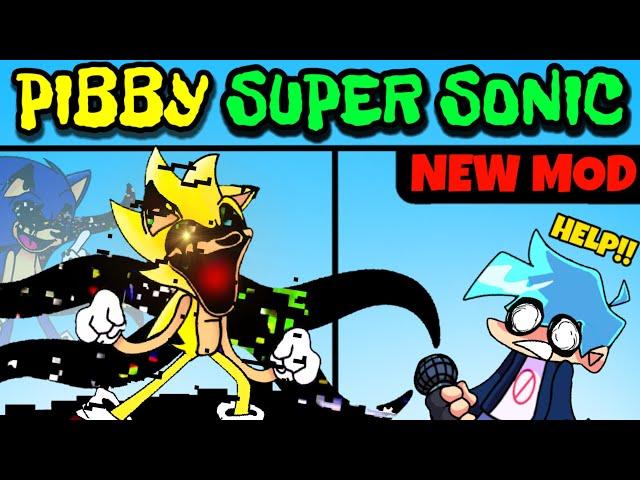 Friday Night Funkin' VS Pibby Super Sonic - Pibby Funkin | VS Sonic Need For Speed (FNF/Pibby/New)