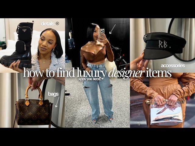 How to Find Luxury and Designer Items for less! Affordable + Trendy Items!