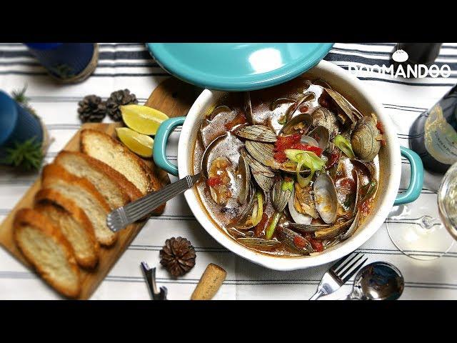 파티분위기 살리는클램 초리조 스튜 Clam and Chorizo Stew : 두만두 doomandoo