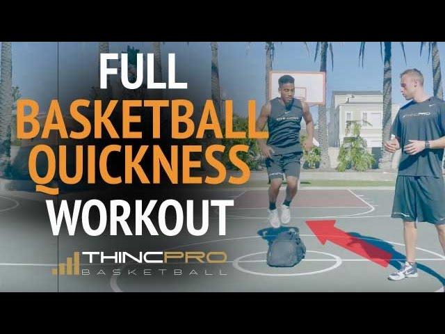 Quickness, Explosiveness, First Step Speed Drills for Basketball (Full Basketball Workout!)