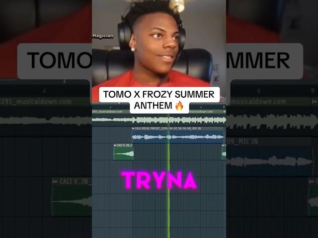 tomo x @frozy808 summer anthem #shorts #shesaidshesfromtheislands #islands #kompa