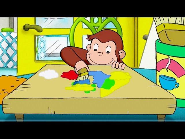 Curious George Color Me Monkey Kids Cartoon Kids Movies TV Show For Kidsdr