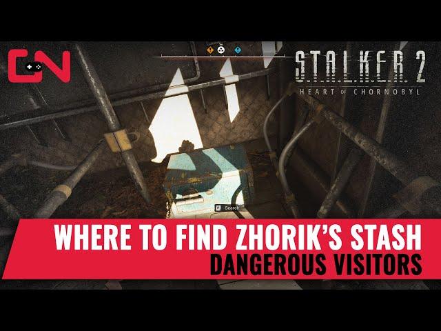 Stalker 2 Zhorik's Stash Location - Dangerous Visitors